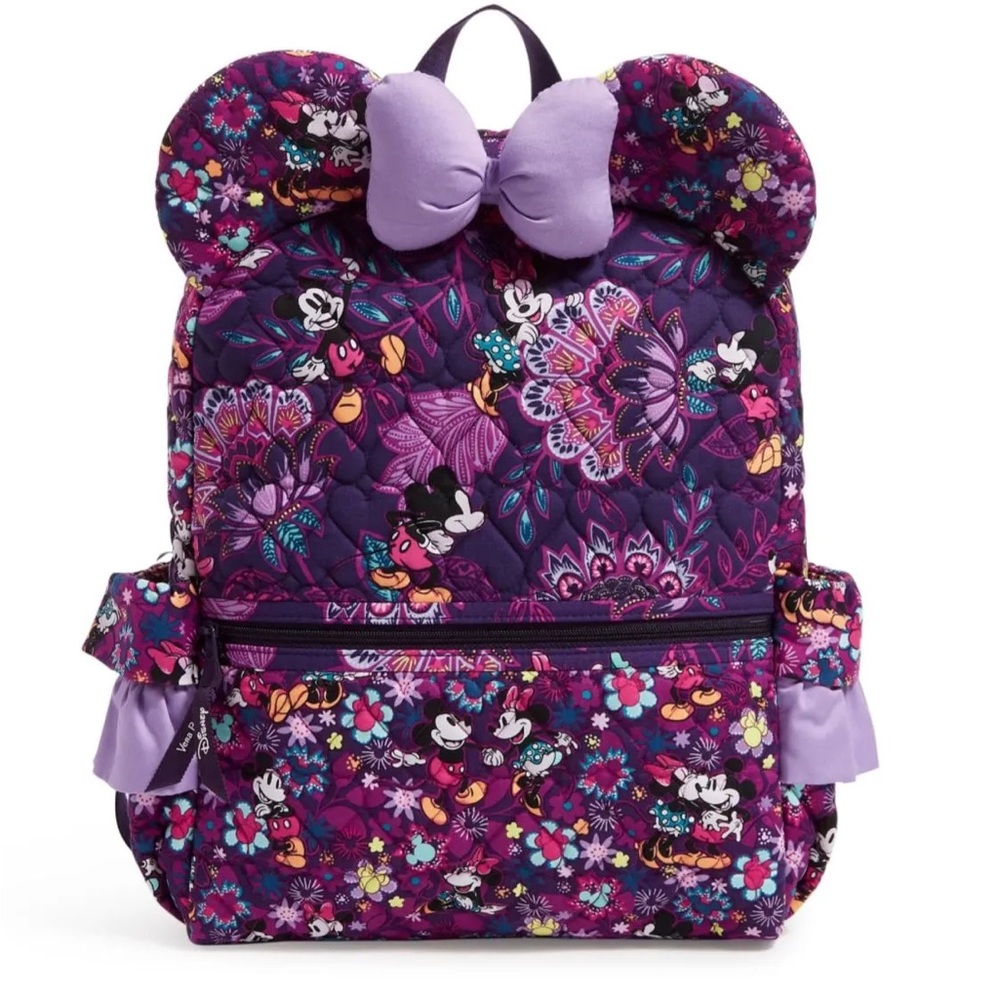 NWT Disney Mickey & Minnie Vera Bradley Backpack